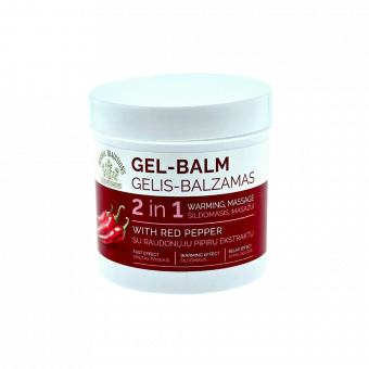 HERBAL TRADITIONS Gel-Balsam, mit rotem Pfeffer 2 in 1, 250 ml