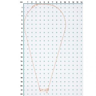 Fine necklace in 585 rose gold with infinity sign with zirconia and heart pendant 