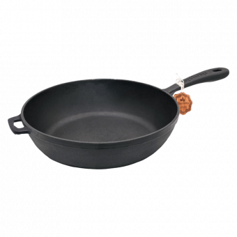 Чугунная сковорода, 24×6 см