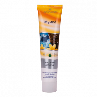 Belle Jardin organic face cream Mumijo, collagen and elastin, 125 ml