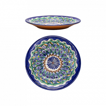 Ляган Мехроб из керамики, ручная работа, Ø 28 см