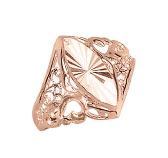 Women's ring, russian red gold 585