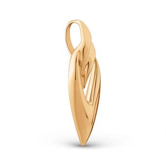 Pendant, russian red gold 585, height approx. 22 mm