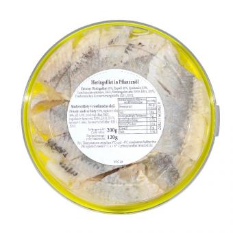 SibFisch Heringsfilet in Pflanzenöl Classic, 200 g