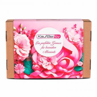 Подарочная коробка «Сладкая роскошь»: пралине, шоколад, зефир и цветочный чай Lovaré