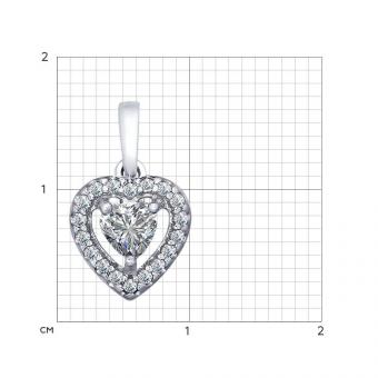 Herz Anhänger aus Zirkonia Swarovski | Kaufbei Schmuck