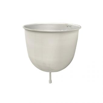 Wasserspender mit Deckel, 2.5 L, aus Aluminium, (Weiss)