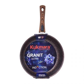 Сковорода со съёмной ручкой "Granit Ultra Induction" 26 см