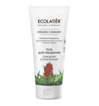 Подарочный набор Organic ALOE VERA Тоник для лица, Гель для умывания, Крем для лица