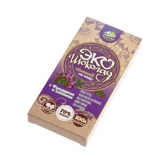 Altai ÖKO Dunkle Schokolade (70% Kakao) mit Honig, Haselnüssen und Rosinen