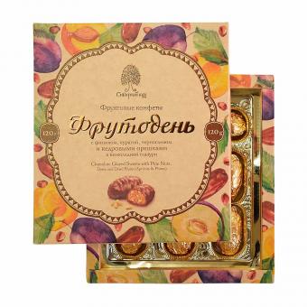 Набор фруктовых конфет "Фрутодень" (5 x 120 г), 600 г