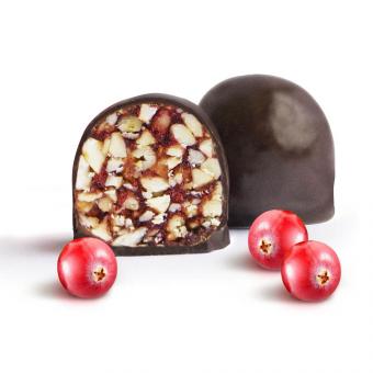 Конфеты Кедровая комета с клюквой, 70 г