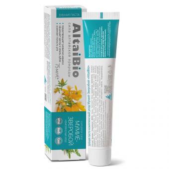 AltaiBio Zahnpasta Mumiyo-Johanniskraut, 75 ml