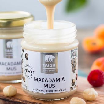 Bio Macadamia-Mus, roh, 190 g