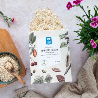 Bio Haferflocken, angekeimt, 400 g