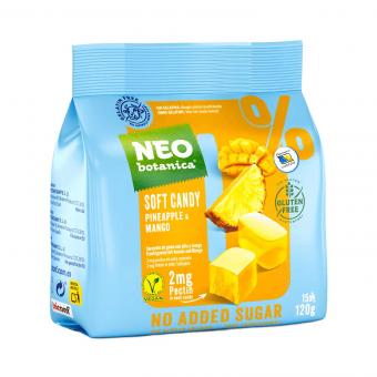 NEO Botanica Фруктовый мармелад с ананасом и манго, 0% добавленного сахара, 120г
