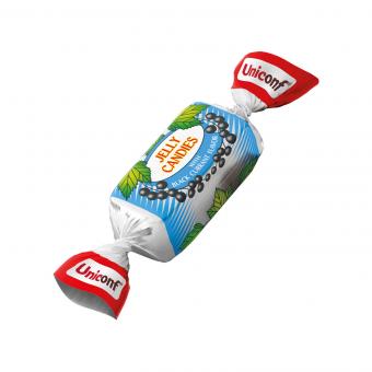 Конфеты желейные со вкусом чёрной смородины в шоколадной глазури, 210 г