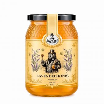 BARIN Honig Genuss Set – Heide, Lavendel & Rosmarin (3 x 500 g)
