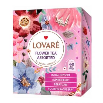 Lovare flower tea assortment, 48 g