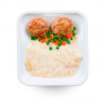 BARIN Frikadellen mit Nudeln und Käsesoße, 300 g