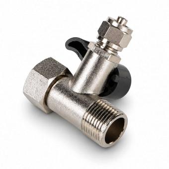 3-Way Connection Valve for Water Filters – 3/8″ x 1/4″