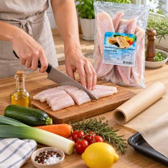 Argentinische Seehechtfilets ohne Haut – zarter Wildfisch (TK, 800 g)