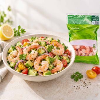 Seacon Garnelen 26/30 – saftige Whiteleg Shrimps, gekocht & geschält (TK, 800 g)