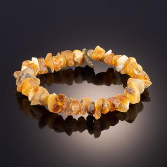 AmberProfi Armband aus unbehandeltem natürlichen Erdbernstein "Tinks"