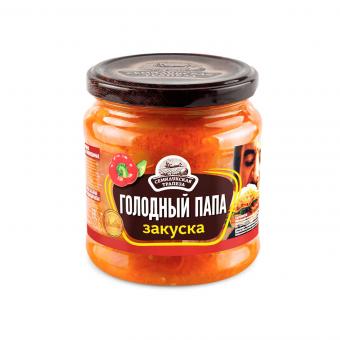 Семилукская трапеза Овощная закуска "Голодный Папа", 460 г