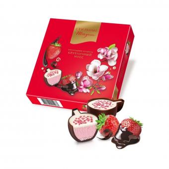 Стильные Штучки Конфеты шоколадные Клубничный Мусс, 104г
