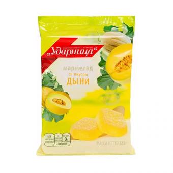 Udarniza Fruchtgele in Zucker mit Melonengeschmack, 325g