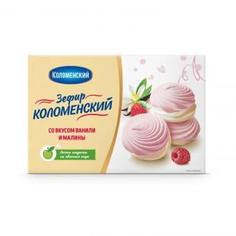 Kolomna Sefir with vanilla-raspberry flavor, 250g