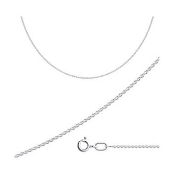 Sokolov SET of cross pendant with cubic zirconia and 925 silver chain
