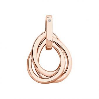 Sokolov set of gold plated 925 silver: pendant + necklace