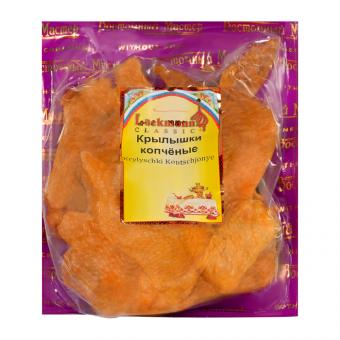 Крылышки копчёные - куриные крылышки варёно-копчёные ок. 390 г