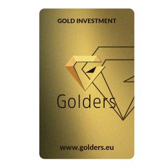 Golders Инвестиционное золото 999.9 пробы - слиток весом 10 грамм