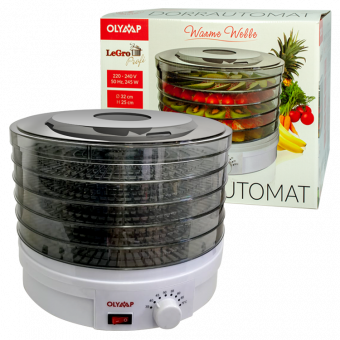 Сушка-автомат для пищевых продуктов "Тёплая волна" В 25 см