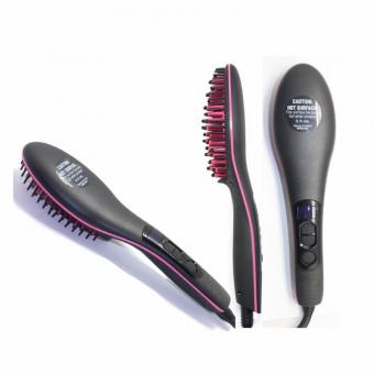 Keramik Haar-Glättbürste mit Ionen-Funktion
