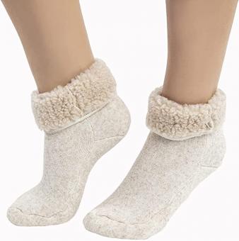 WoolHouse Stretch-Wollsocken, 98% Merino-Schafwolle, 2% Elasthan