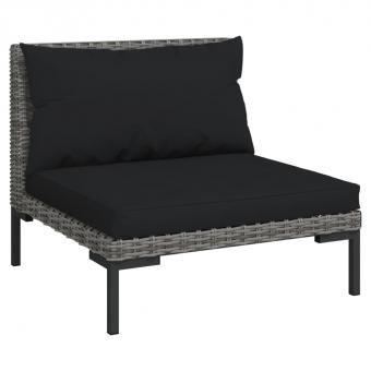 Gartenmöbel Auflagen Poly Rattan Sofa Lounge Sitzgruppe Mehrere Modelle