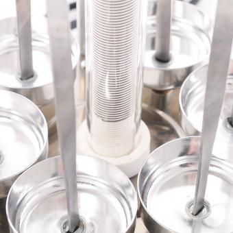 BEM Neo table grill, shashlik grill as stand grill and electric grill incl. 12 skewers