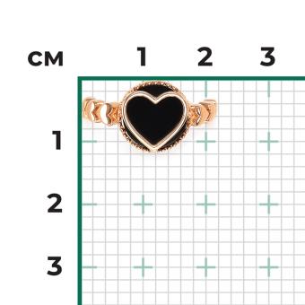 Auffälliger Damenring, Russisches Rotgold 585, mit Onyx, Durchmesser zentrales Schmuckelement ca. 12 mm