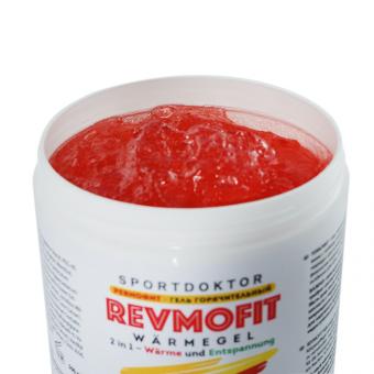 RevmoFit Wärmegel 3-er Set gegen Schmerzen mit GRATIS Rücken-Massagerollband