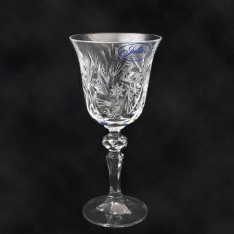 Набор фужеров из хрусталя - 6 штук по 220 мл