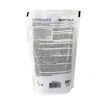 Домашний доктор Морская соль для ванн с экстрактом лаванды, расслабляющая и успокаивающая, 500г