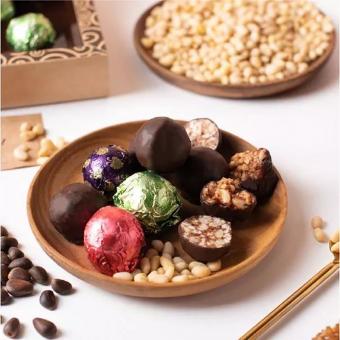 Кедровый грильяж ассорти - набор из 5 пачек, 600 г