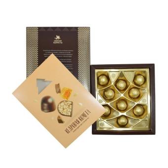 Шоколадные конфеты "Кедровая комета" классические 120 г
