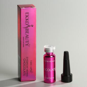 EkkoBeauty Henna für Augenbrauen CHOCOLATE, 5 g
