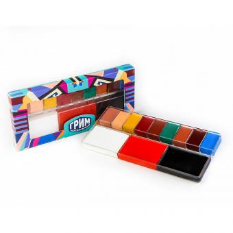 SPLASH Professionelles Theater-Make-up 12 Farben Nr. 2, 120 g