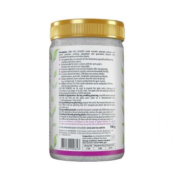 ZION Ionisches Substrat für den Blumenanbau, 700 g